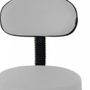 Ver imagem 7 de Cadeira Escritório Operadora Giratória Encosto Mocho Fidler Ecoflex Branco/Couro