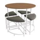 Ver imagem 2 de Mesa com Bancos Estofados Li038 Kappesberg Industrial