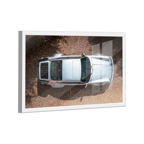 Quadro Porsche 911 Prata -- BR ARTES