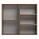 Ver imagem 4 de Espelheira para Banheiro 2 Portas com Prateleiras 77cm Multimóveis CR10179 Noce