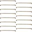 Ver imagem 1 de 15 Puxadores 358mm Alça Dourado para Móveis Gavetas Armários Guarda-roupas Torralba Piauí