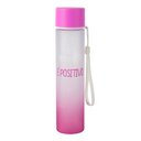 Ver imagem 1 de GARRAFA CILINDRICA ALCA - CORES PENSAMENTO E POSITIVO