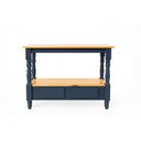 Ver imagem 1 de Aparador 2 Gavetas Pés Torneados - Petroleo