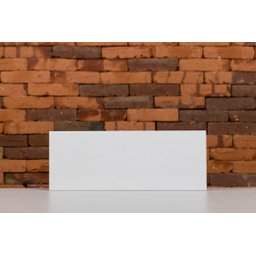 Rodapé 10cm (pacote com 4un) Branco Liso | Santa Rita Reveste - 2