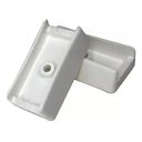 Ver imagem 2 de Sapatas Kit 50 Unid. U Pézinho Branca Plástico P Móveis Mdf:branca