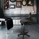 Ver imagem 2 de Cadeira Escritório Operadora Giratória Encosto Fidler Mocho Ecoflex