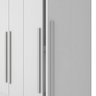Guarda Roupa 4 Portas Solteiro Mayra Branco - Móveis Arapongas Branco - 4