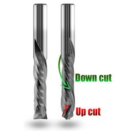 Fresa de Topo 2 Cortes UP-Downcut 4mmX25mm Acm Mdf Revestido CNCFRESAS UPDOWNCUT / UP-DOWNCUT - 2