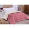 Coberdrom Sherpa e Manta Soft Felpuda Microfibra -cinza - 2