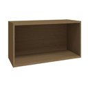 Ver imagem 2 de Armário Aéreo de Cozinha Vitória 01 Porta Basculante Vidro 60cm
