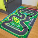 Ver imagem 2 de Tapete Pista Carrinhos Hotcars Corrida Autódromo 1,4x1,0m