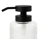 Ver imagem 2 de Porta Sabonete Líquido de Vidro 400 Ml Preto - Quanhe