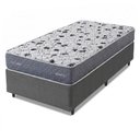 Ver imagem 1 de Cama Box Solteiro Double Face AG65 Eclipse 88x188x58cm Herval - Suporta até 150kg
