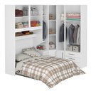 Ver imagem 2 de Dormitório Queen Size 1218 Direito Branco