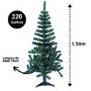 Ver imagem 4 de Árvore de Natal Canadense Verde 220 Galhos 1,50m - Master Christmas