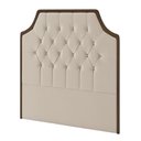Ver imagem 1 de Cabeceira Box Queen Orion 1,60 Cm - Veludo Bege