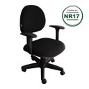 Ver imagem 1 de Cadeira para Escritório Ergonômica Back System com Braço Regulável Executiva NR17