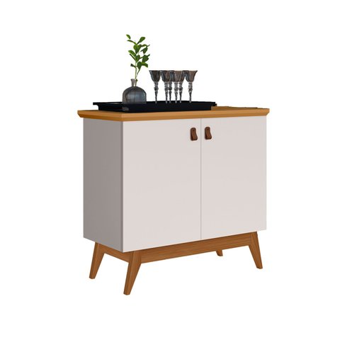 Buffet Absolut 2 Portas Offwhite Nature - JA Móveis
