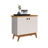 Buffet Absolut 2 Portas Offwhite Nature - JA Móveis - 1