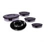 Kit Completo de Espalhadores e Queimadores Sabaf para Cooktop de 5 Bocas Tc - 1