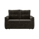Ver imagem 3 de Sofá Cama Tifany Casal 2 Lugares 160cm Marrom Veludo para Sala Matrix