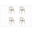 Ver imagem 1 de Kit 4 Cadeiras Allegra