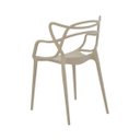 Ver imagem 5 de Kit 4 Cadeiras Allegra Bege/Nude
