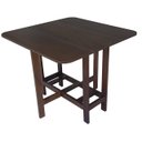 Ver imagem 7 de Conjunto Prático Mesa e 4 Cadeiras Dobrável Imbuia Bar Cozinha Lazer