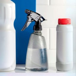 Borrifador Spray Multiuso Limpeza Preto Transparente 500ml - 5