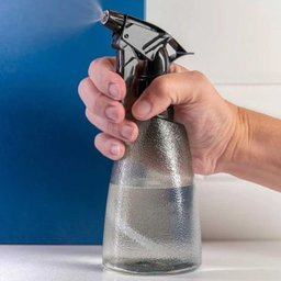 Borrifador Spray Multiuso Limpeza Preto Transparente 500ml - 3
