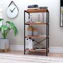 Ver imagem 1 de Prateleira de Ferro Multiuso Padova Artefamol Preto