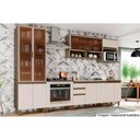 Ver imagem 4 de Módulo Cozinha Henn Connect Balcão c/ 2 Portas c/Tampo Duna/Cristal