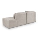 Ver imagem 2 de Sofá 02 Lugares com Molas Ensacadas Versatile Tecido Bouclé Bege 2,10m