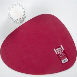 Lugar Americano Shape Pu 43cm Bordô - 3