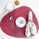 Ver imagem 2 de Lugar Americano Shape Pu 43cm Bordô