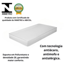 Ver imagem 4 de Berço Mini Cama Grade Proteção Suporte Mosquiteiro Colchão:branco