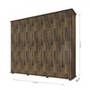 Ver imagem 4 de Guarda-Roupa Casal 6 Portas e 5 Gavetas Estrela Rv Móveis