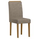 Ver imagem 2 de Cadeira para Mesa de Jantar Ana Kit 2 Peças Ype Camursa Marrom – New Ceval