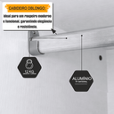 Ver imagem 7 de Guarda-Roupa 6 Portas com 5 Gavetas Internas 1 com Divisória e Maleiro Estrela RV Móveis