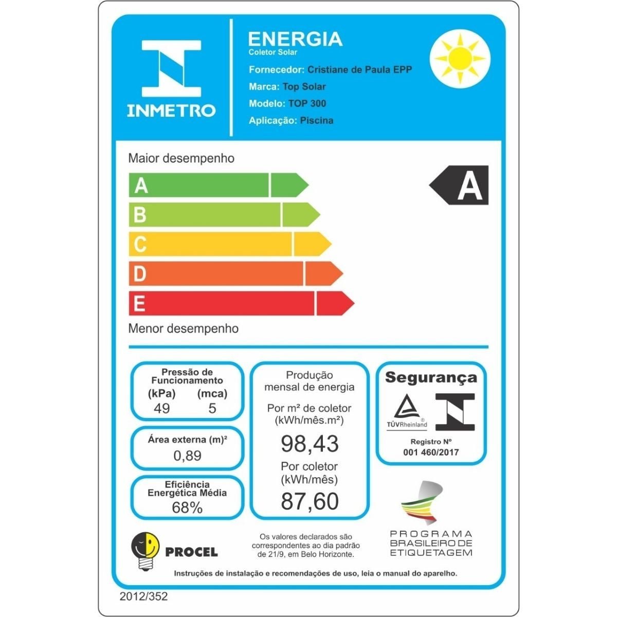 KIT AQUECIMENTO SOLAR PISCINA 15 PLACAS 3MT + VÁLVULA QUEBRA VÁCUO - 11