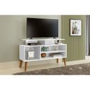 Ver imagem 1 de Rack para TV até 42 Polegadas Pés Madeira Maciça Retrô Lyon