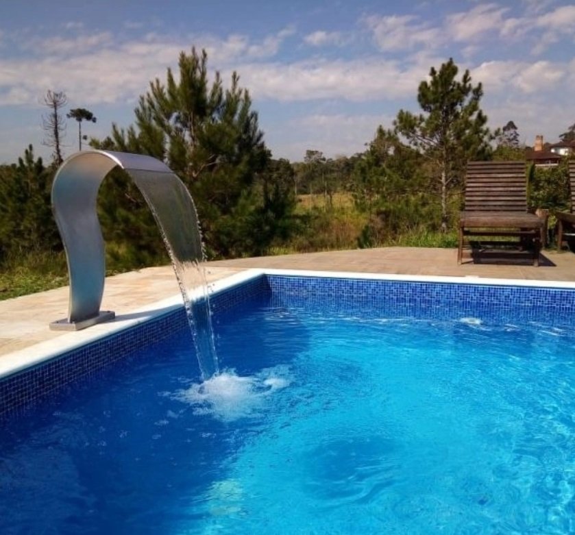 Cascata In Acciaio Inossidabile 304 Per Piscina Giardino - Outlet Spilloway 500mm Per Cortile