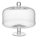 Ver imagem 1 de Prato Bolo Boleira com Pé 26x27x27cm Vidro com Tampa Boleira