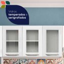 Ver mais imagens de Cozinha Compacta Retrô 5 Peças 245cm com Balcão Topazio Telasul