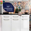 Ver imagem 5 de Cozinha Compacta Retrô 5 Peças 245cm com Balcão Topazio Telasul