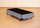 Ver imagem 3 de Cama Box Solteirão Serenelife - Suede Cinza Escuro