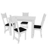 Mesa de Jantar com 4 Cadeiras Salvia Indekes - 1
