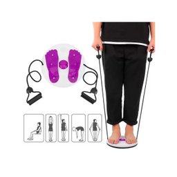 Disco de Exercicios e Equilibrio Corporal com Elastico - 2