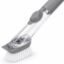 Ver imagem 4 de Escova Magica com Dispenser Automatica Lava Louca Limpa Tenis Janela Sabao Liquido Detergente Raspad