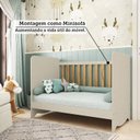 Ver mais imagens de Berço Mini Cama Americano 100% MDF 3 em 1 Ben Espresso Móveis